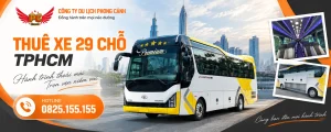 banner cho thuê xe 29 chỗ tại tphcm