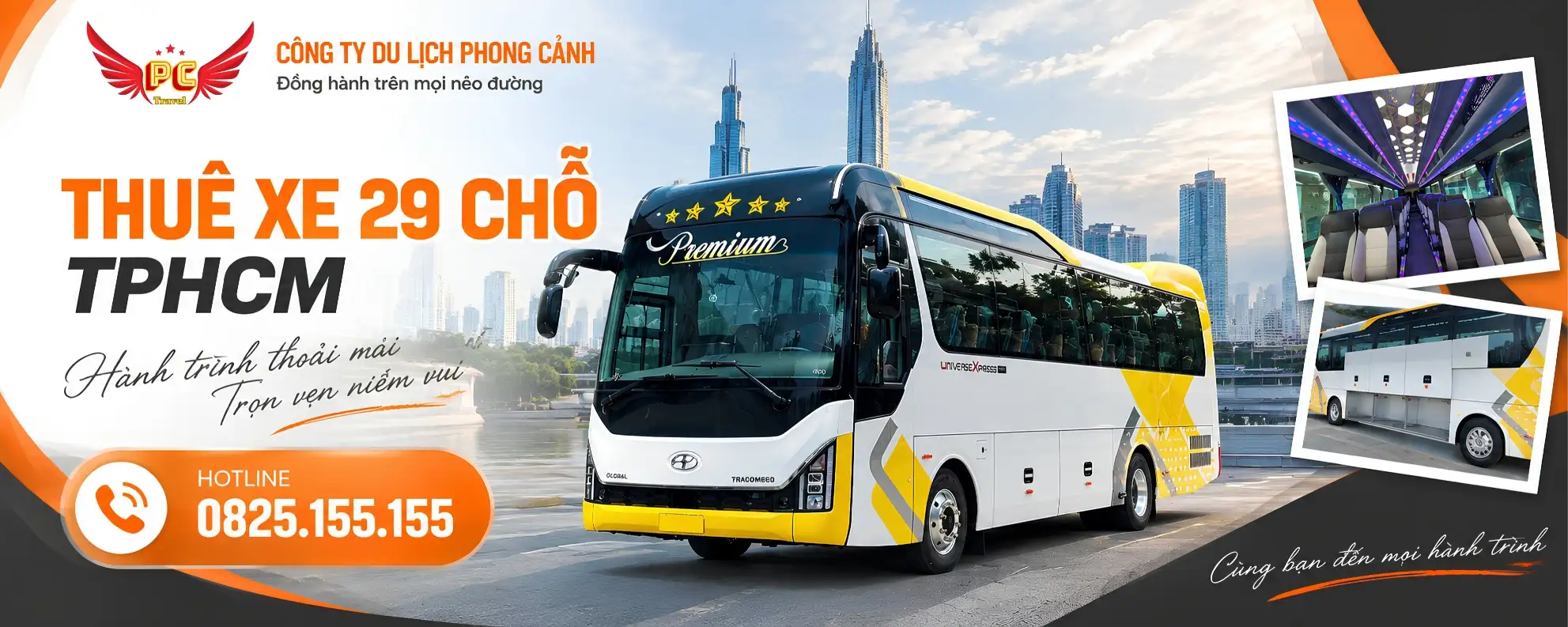 kinh nghiệm thuê xe 29 chỗ đi tỉnh