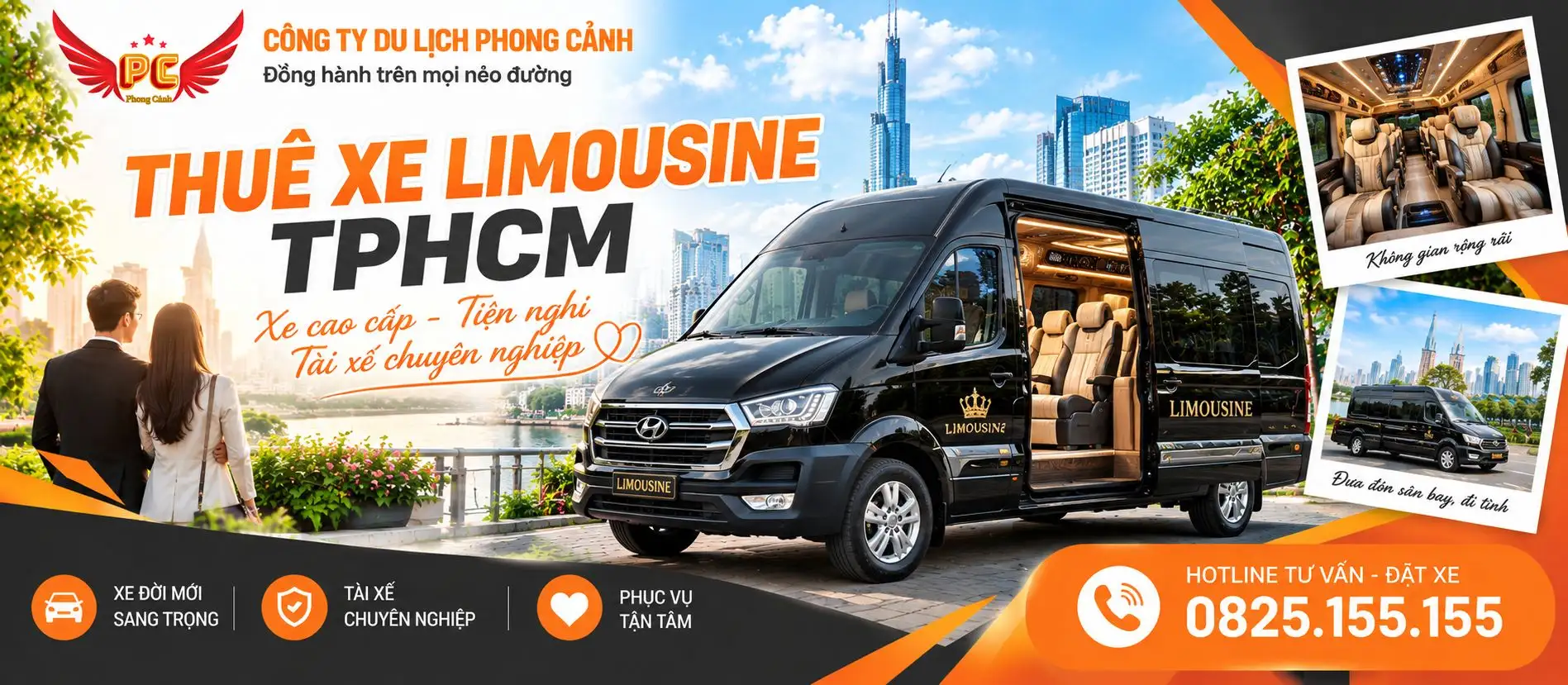 thuê xe limousine TPHCM tiện nghi tốt nhất